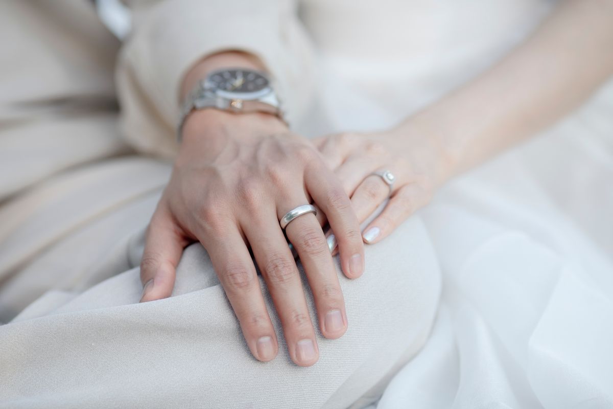 On the hand — Sienna Pavé Eternity
